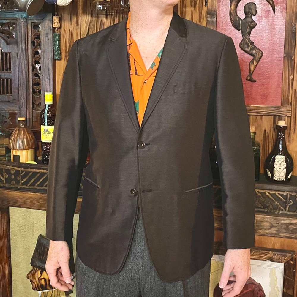 Hand-tailored 1960s suit jacket by D'Sire Stylaire
